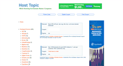 Desktop Screenshot of hosttopic.com