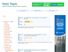 Tablet Screenshot of hosttopic.com